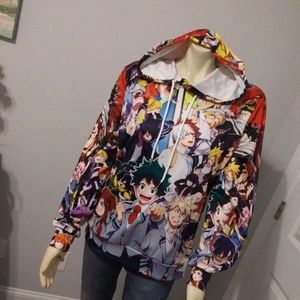 My hero Academia hoodie